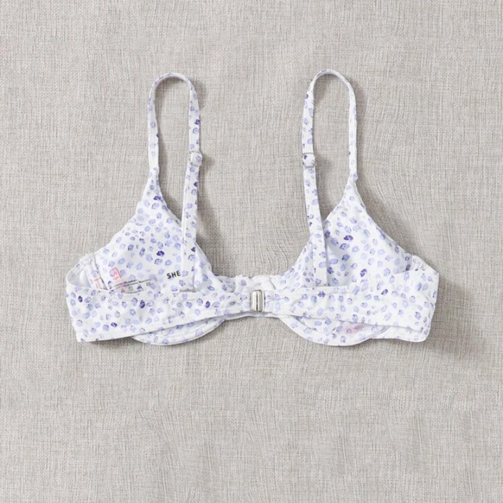 Patterned Underwire Bikini Top - Picture 2 of 6